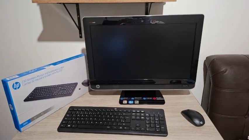 Computador HP All In One Omni 220, 16GB RAM, Full HD e Com Teclado e Mouse - Foto 2
