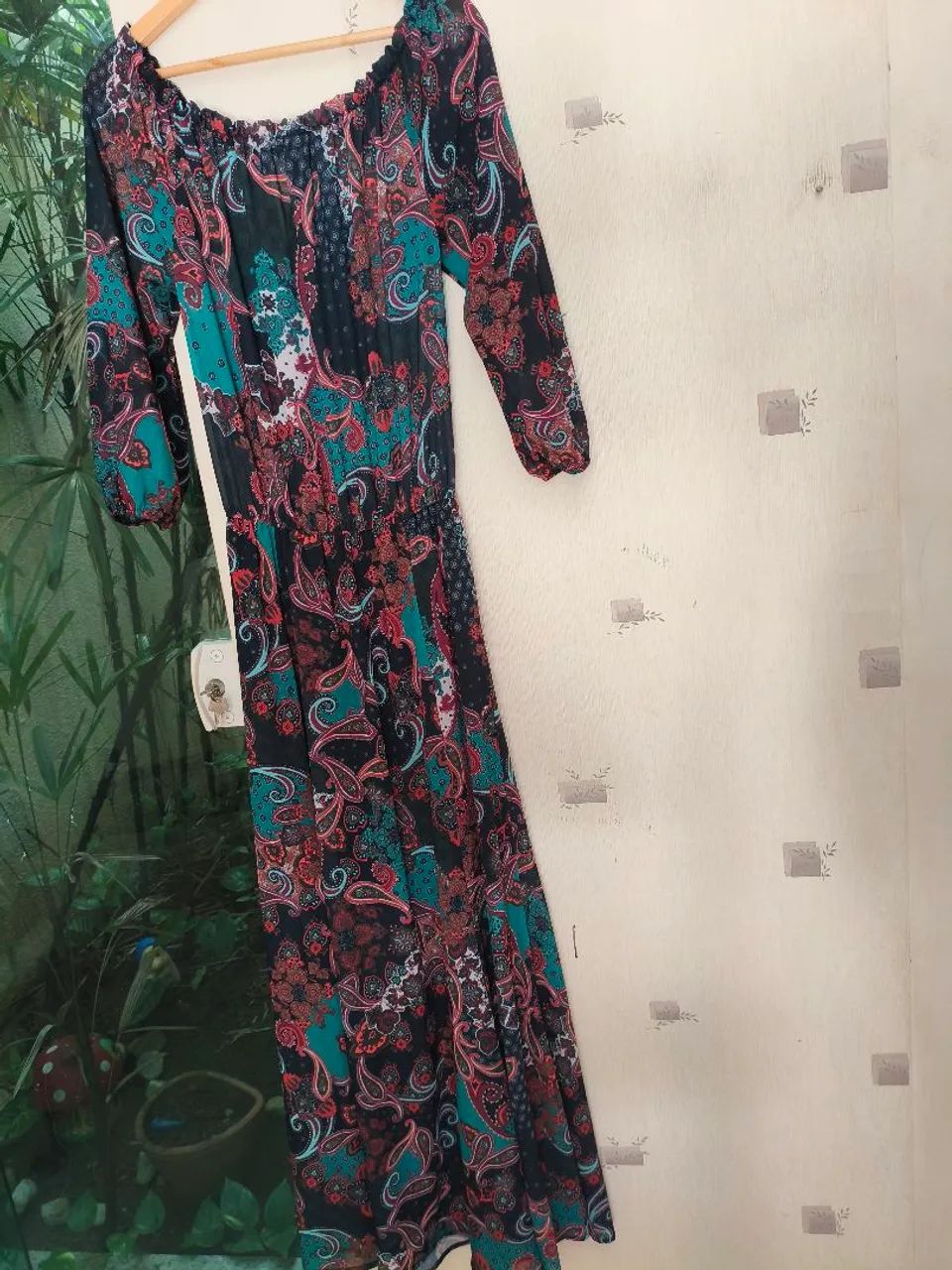 ALK e vestido longo 38 veste até 46 - Foto 4