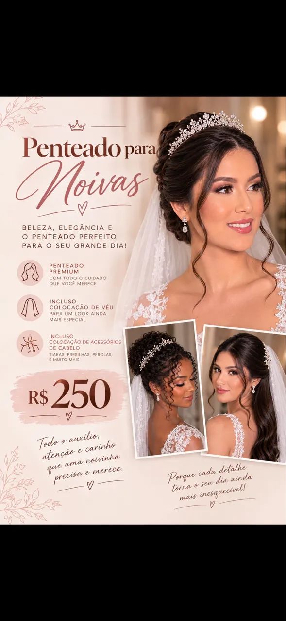 Maquiagem e penteado noivas  - Foto 2