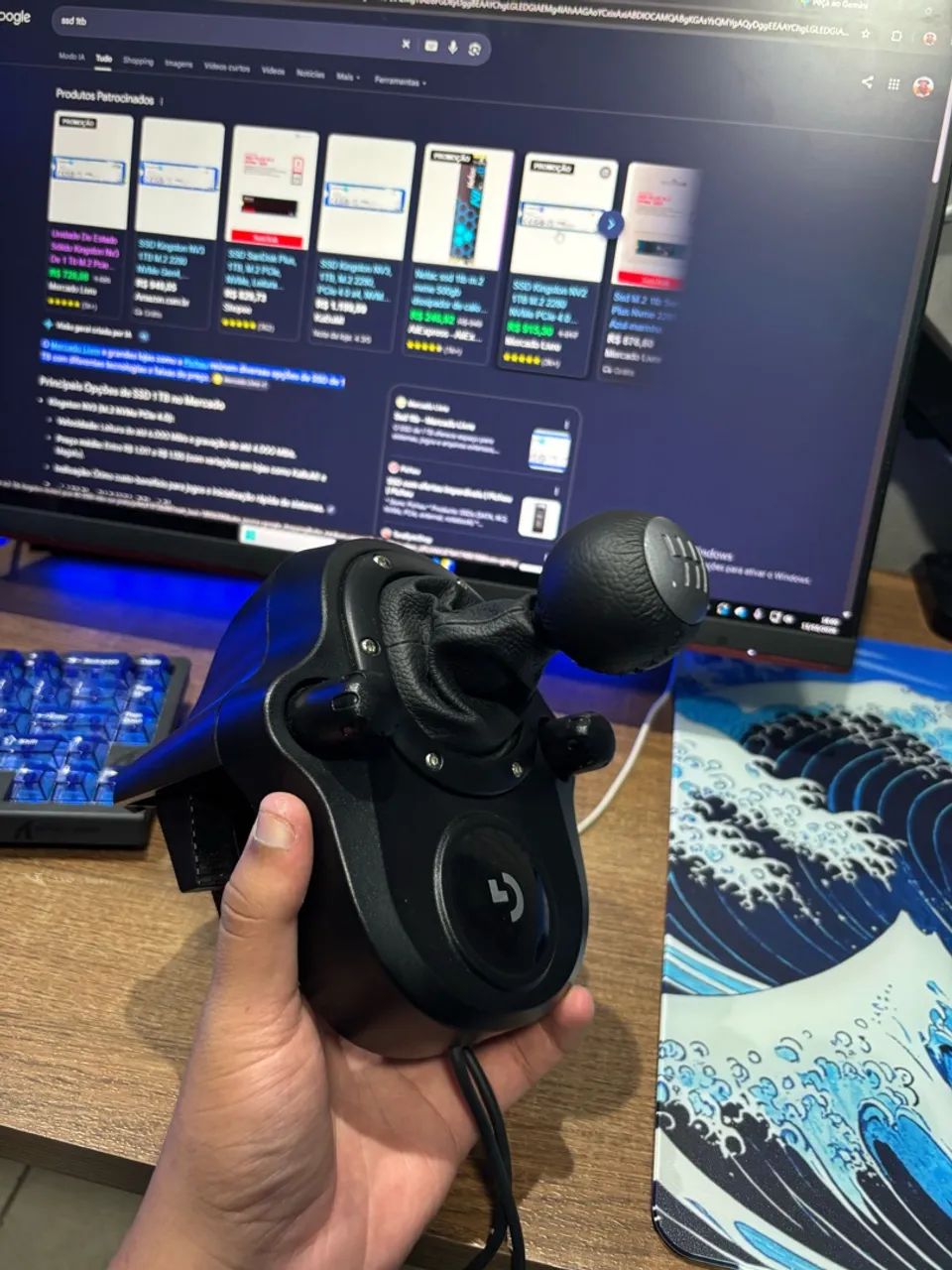 Câmbio logitech  - Foto 2