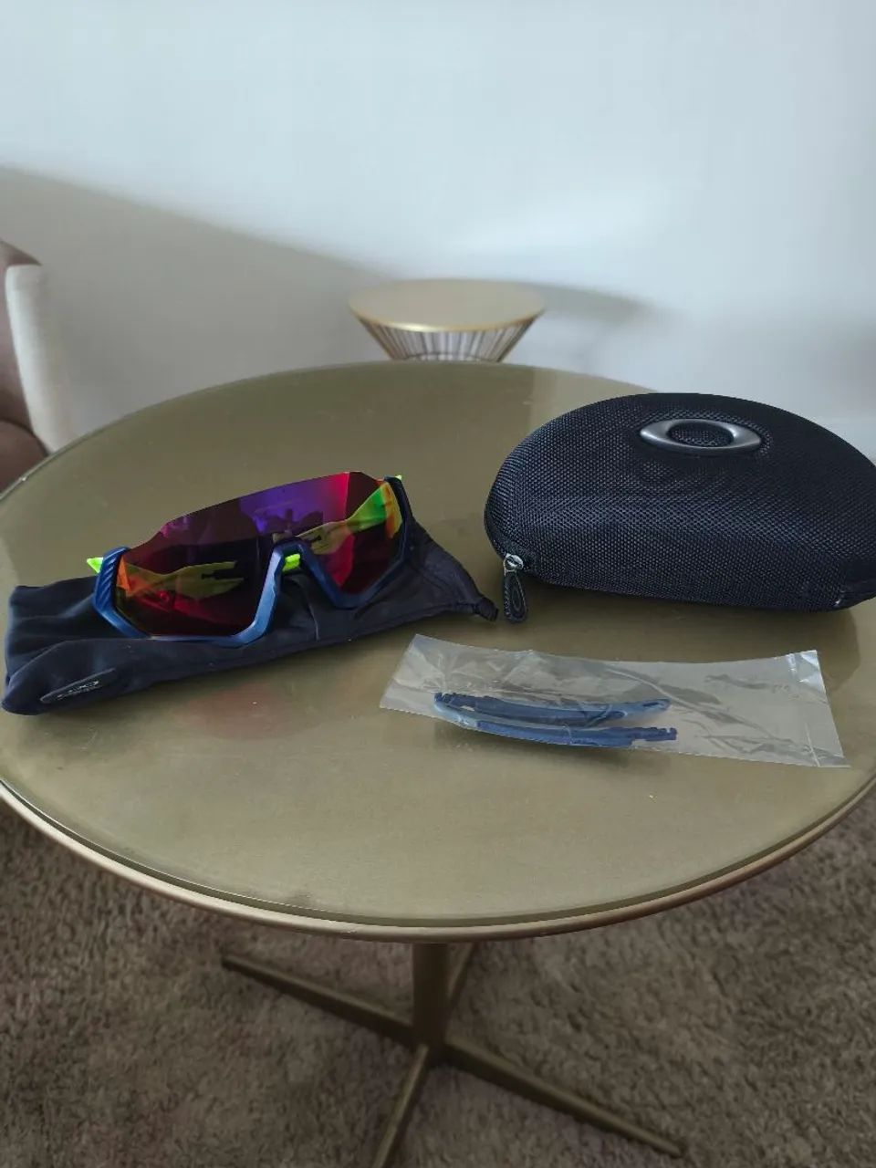 Óculos Oakley Flight Jacket Original 