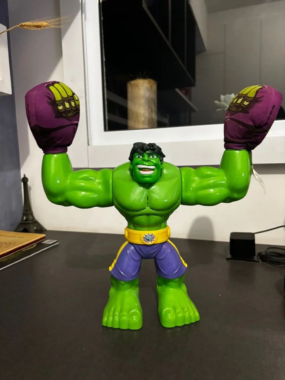 Hulk Interativo Com Som e Soco Automatico - Funcionando - Foto 2