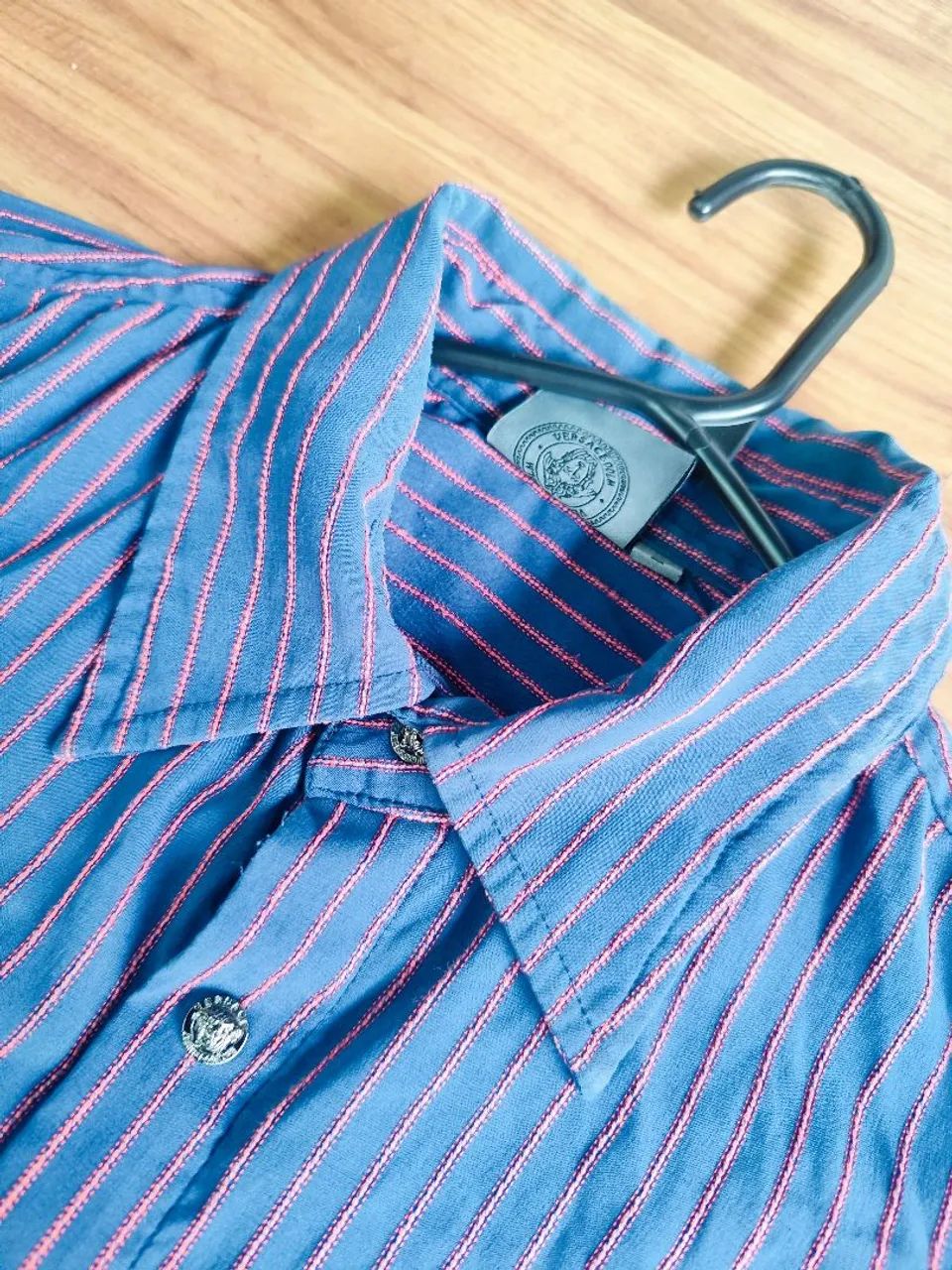CAMISA SOCIAL VERSACE ORIGINAL  - Foto 4
