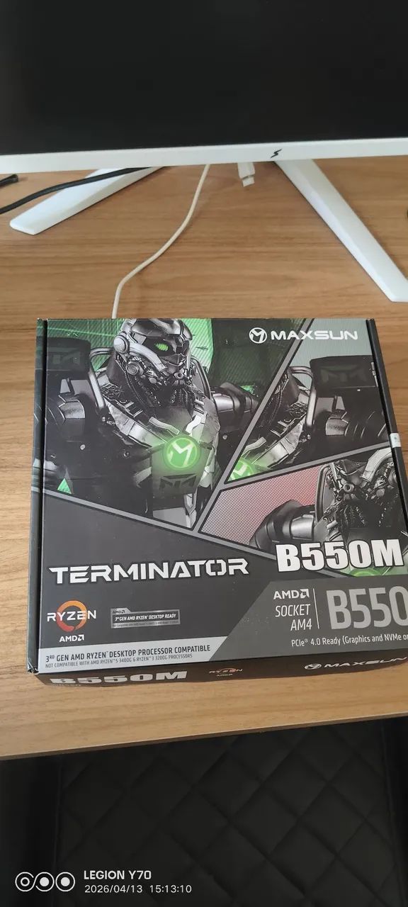 PLACA MAE AMD B550M + 8GB XPG 3200MHZ