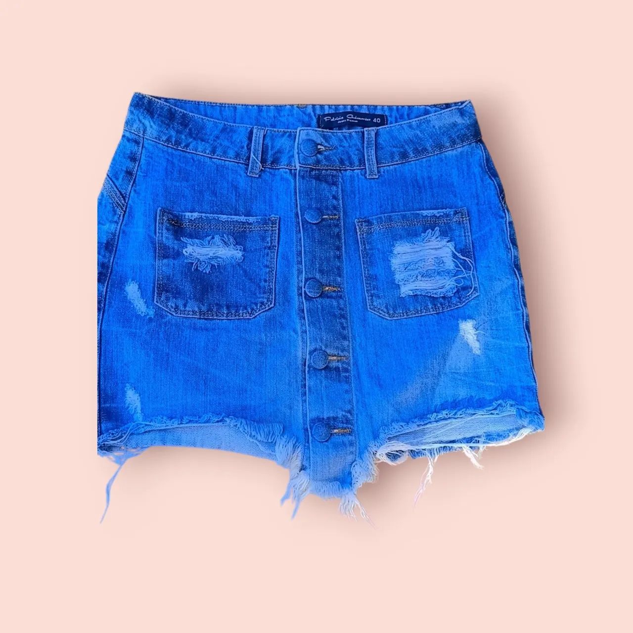 Saia jeans 