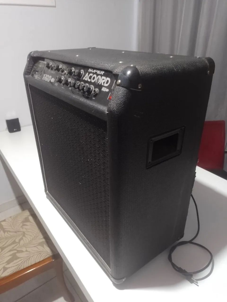 Caixa Multiuso Moug Super Accord 1700 - Voz, violão e USB - Foto 4