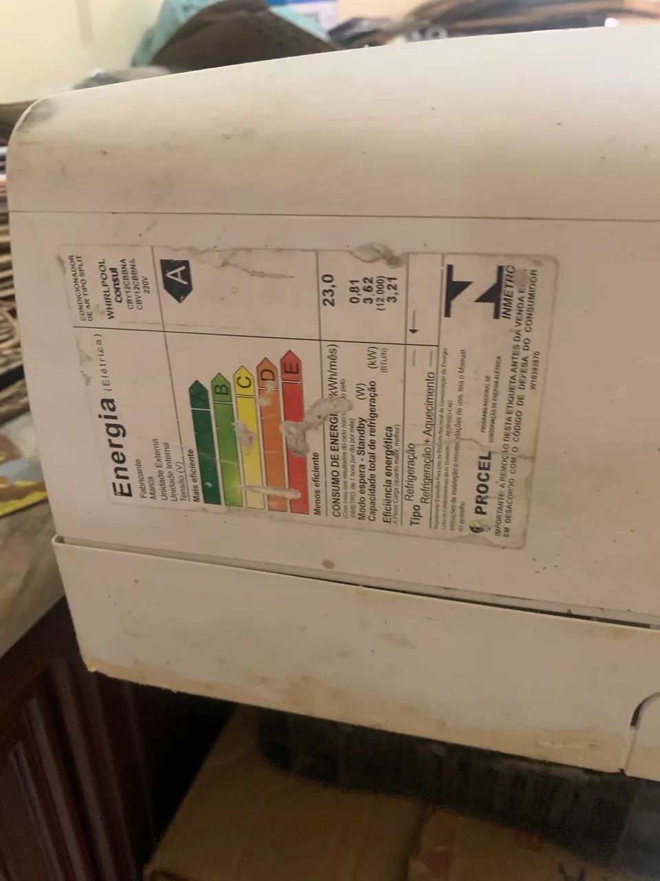 Ar condicionado 9000 bits cônsul 