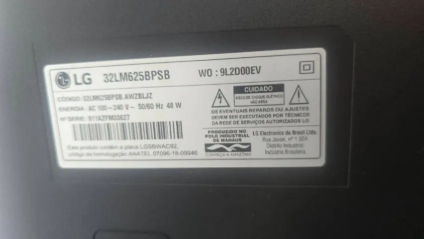 Smart TV LG 32 polegadas com controle - perfeito estado - Foto 3