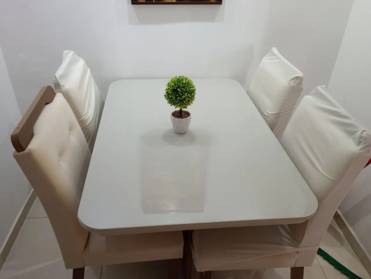 Mesa jantar  120CM semi nova - Foto 2