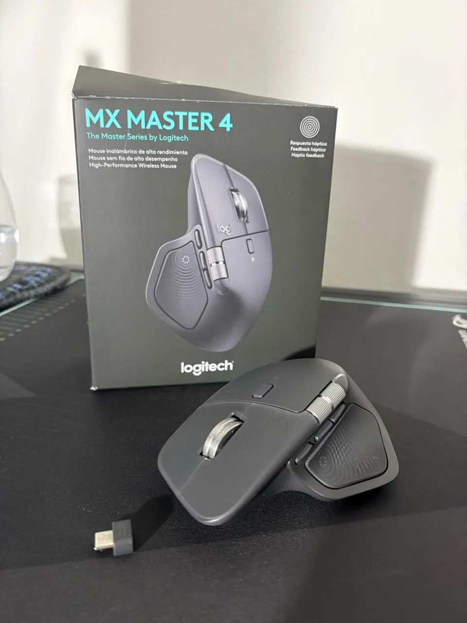 Mouse Logitech MX Master 4 Grafite - Foto 3