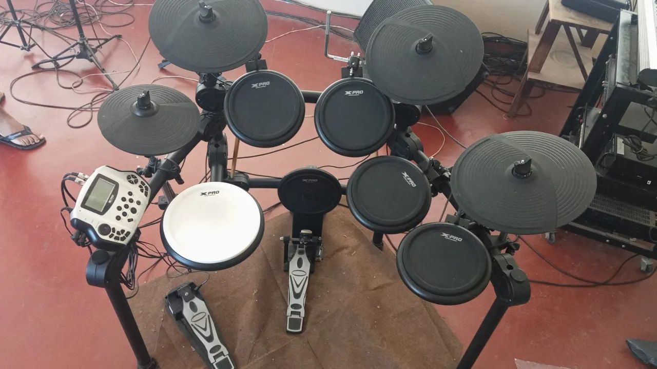 Bateria eletrônica X-pro percussion