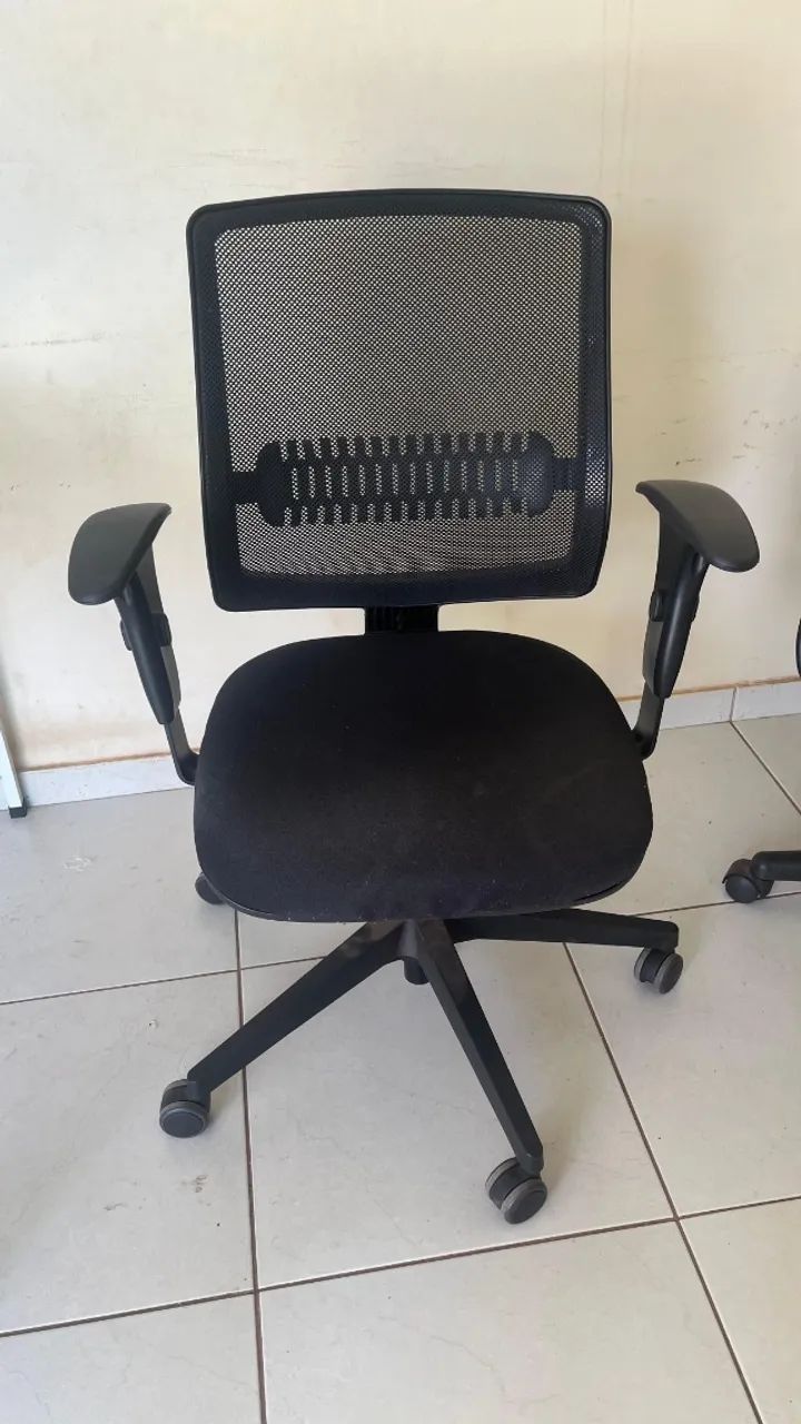 Cadeira Flexform Uni All Black - Foto 2