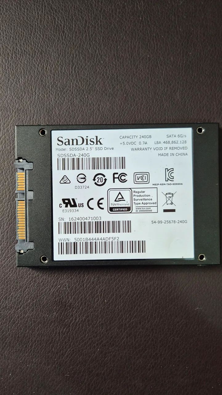 SSD SanDisk Plus 240Gb - Foto 2