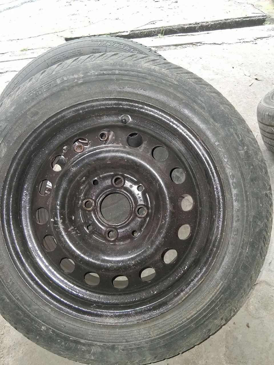Rodas aro 14 com pneus  - Foto 3