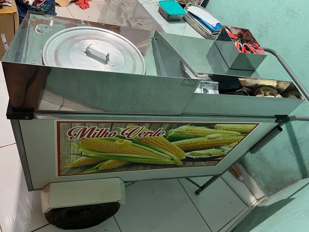 Carrinho de lanches 