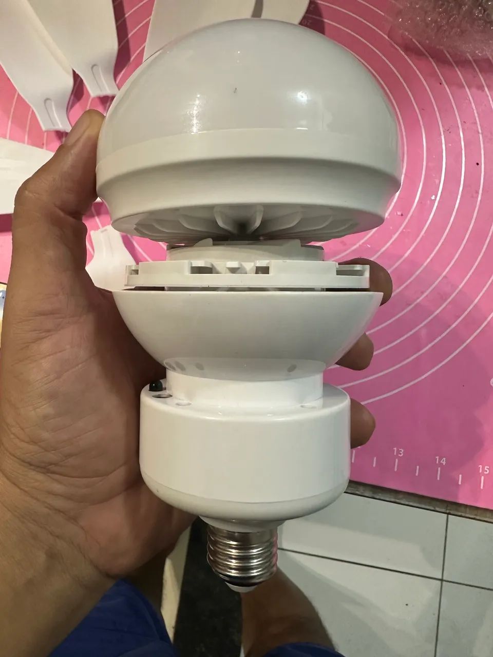 Lâmpada ventilador de teto - Foto 3