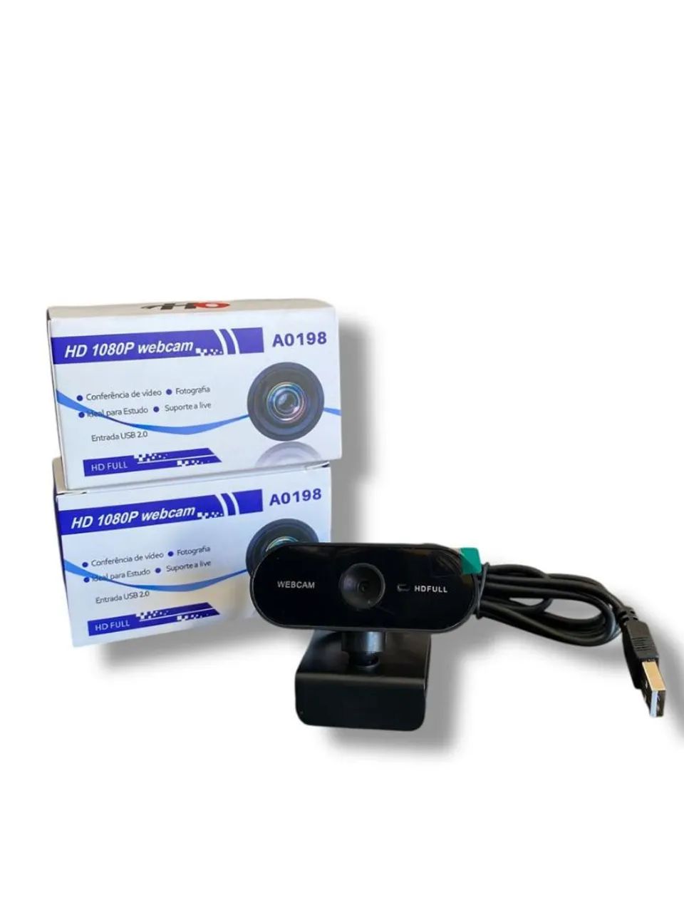 WEBCAM COM MICROFONE FULL HD 1080P 