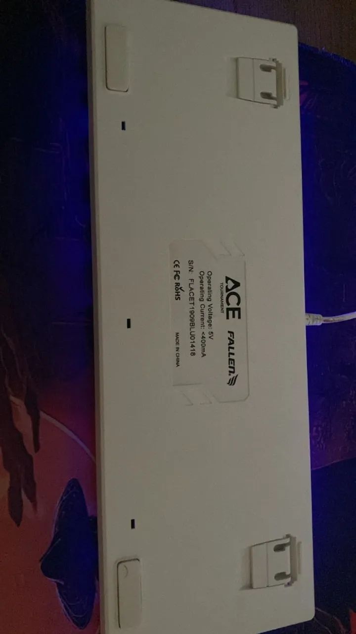Teclado Gamer Mecânico Fallen Ace Tournament - Foto 2