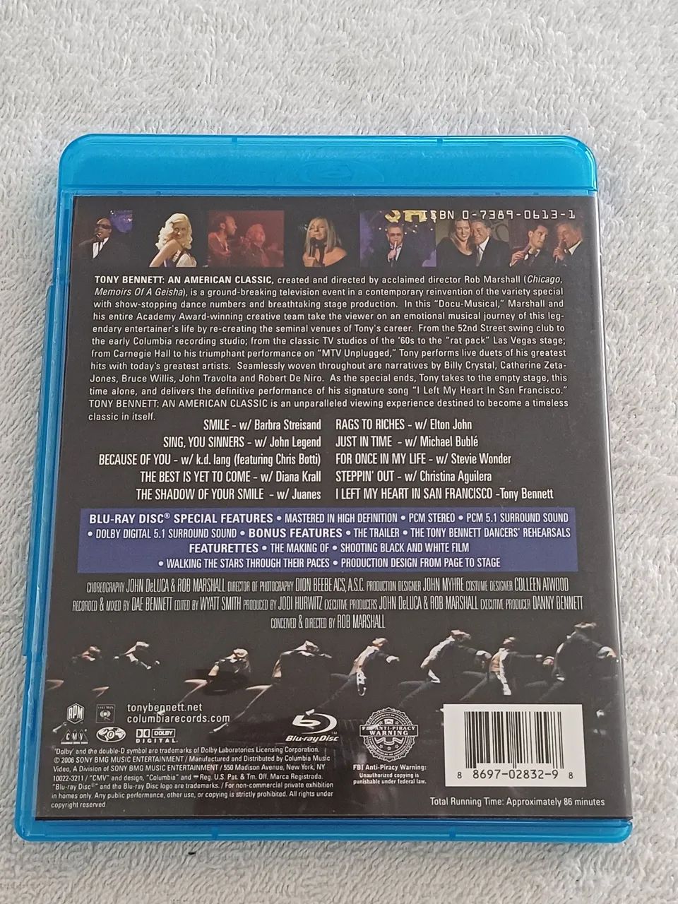 Blu-ray original e importado do Tony Bennett - Foto 2