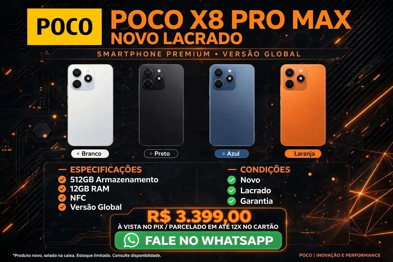 Xiaomi Poco x8 Pro Max 
