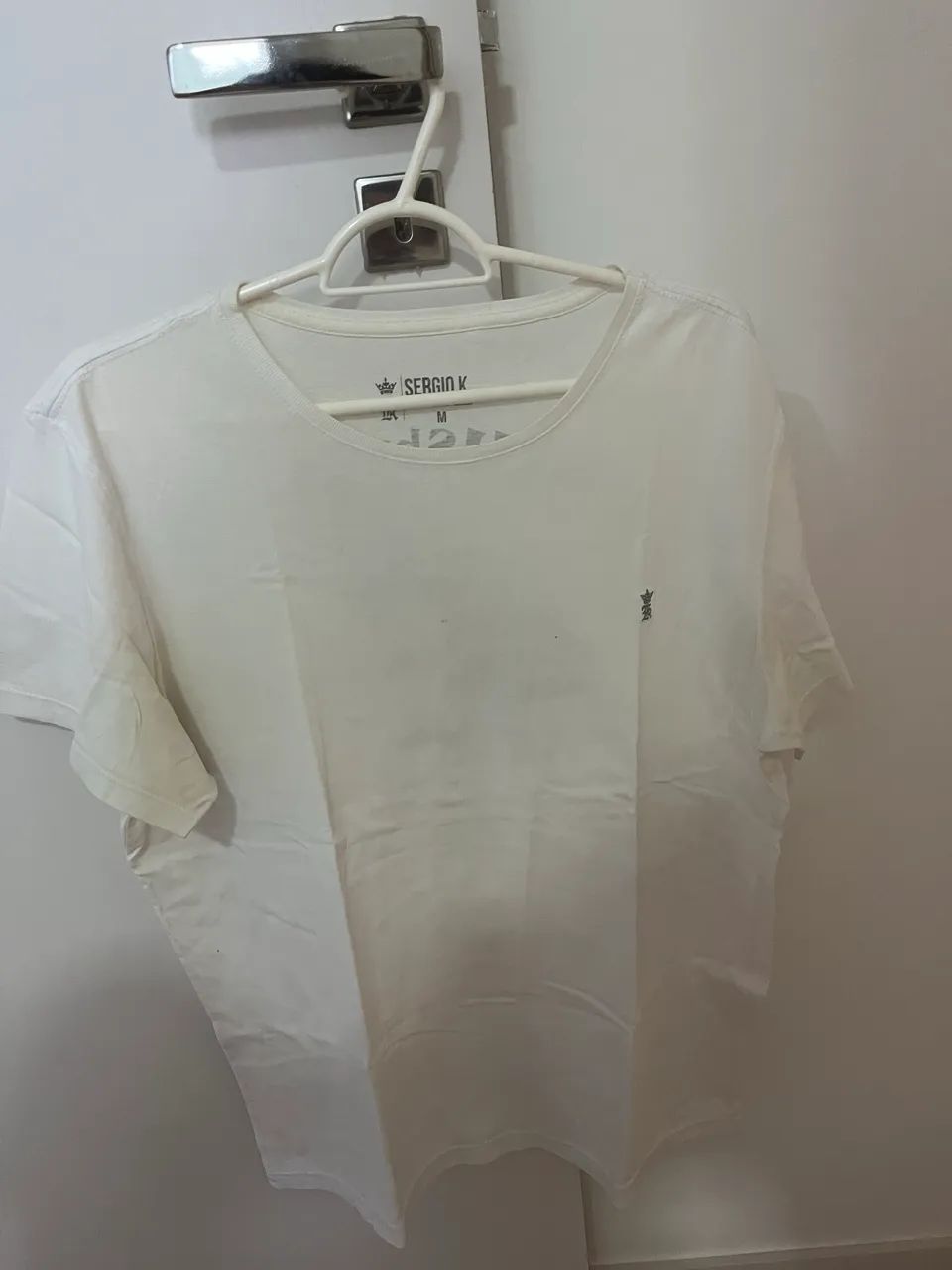 camiseta sergio k branca M
