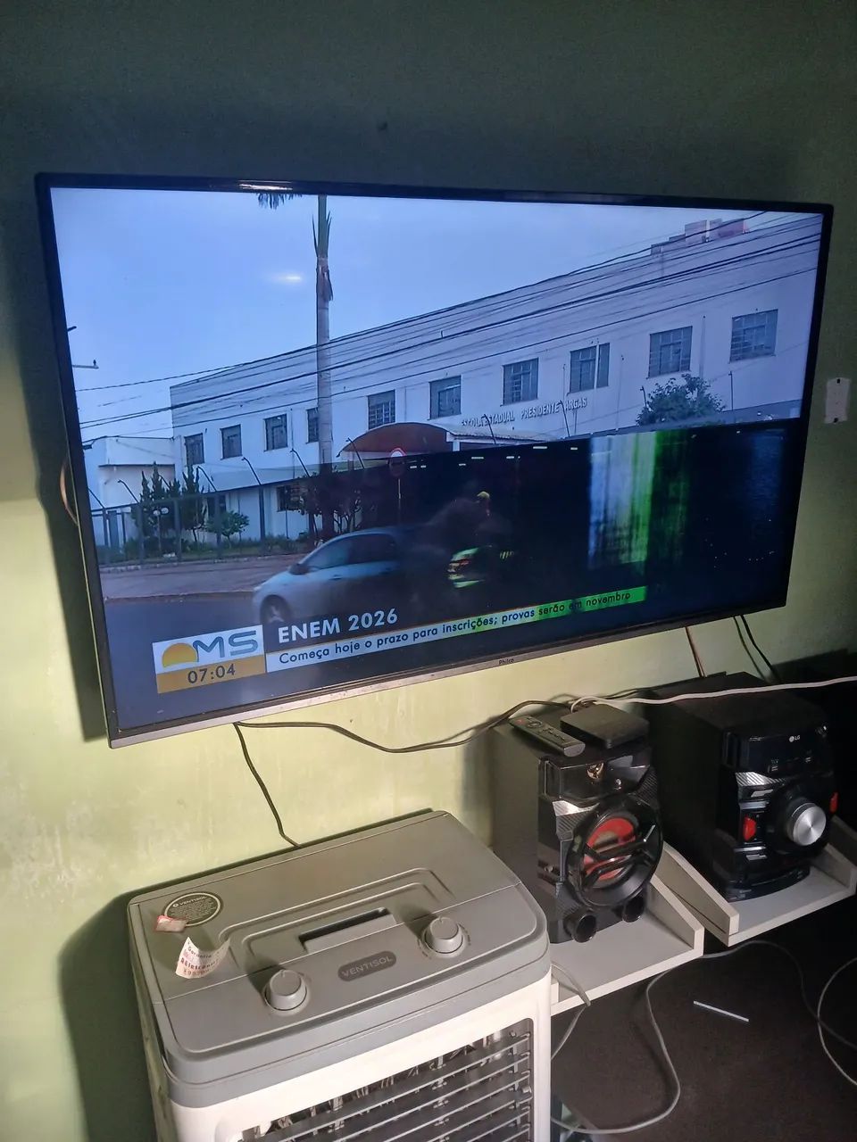 Tv com defeito 