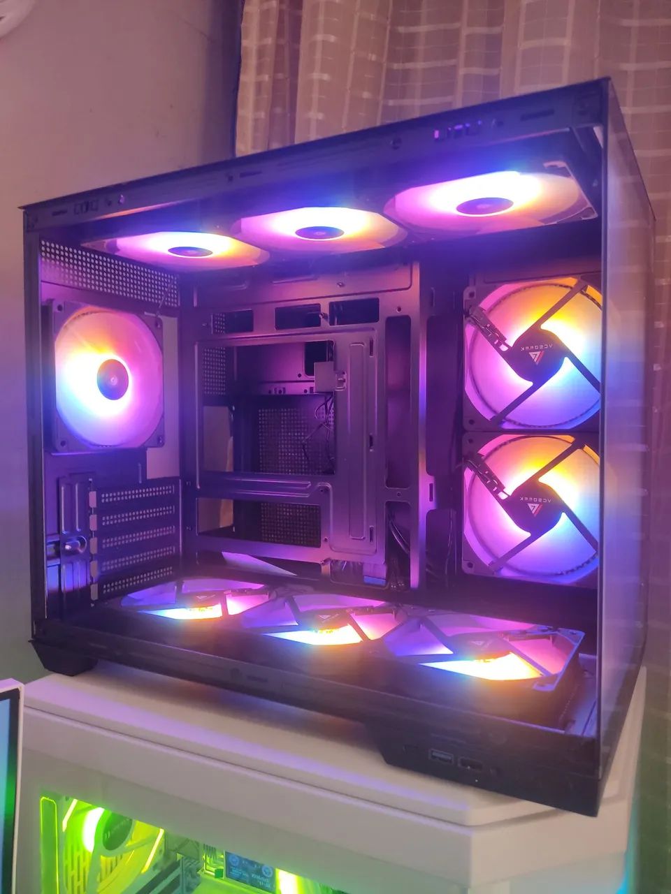 Gabinete aquário + 9 cooler rgb - Foto 3