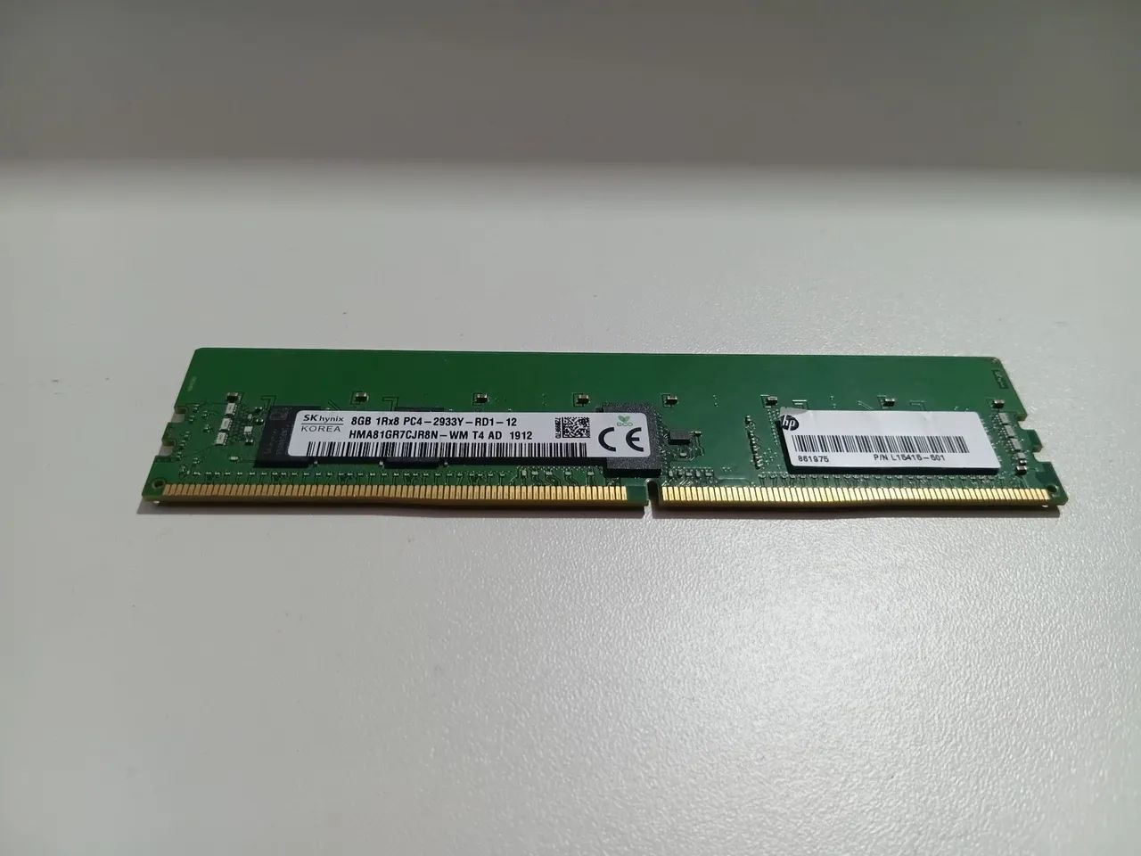 Memória RAM ECC 8GB  DDR4 2933Mhz - RDIMM Funcionando - Foto 2