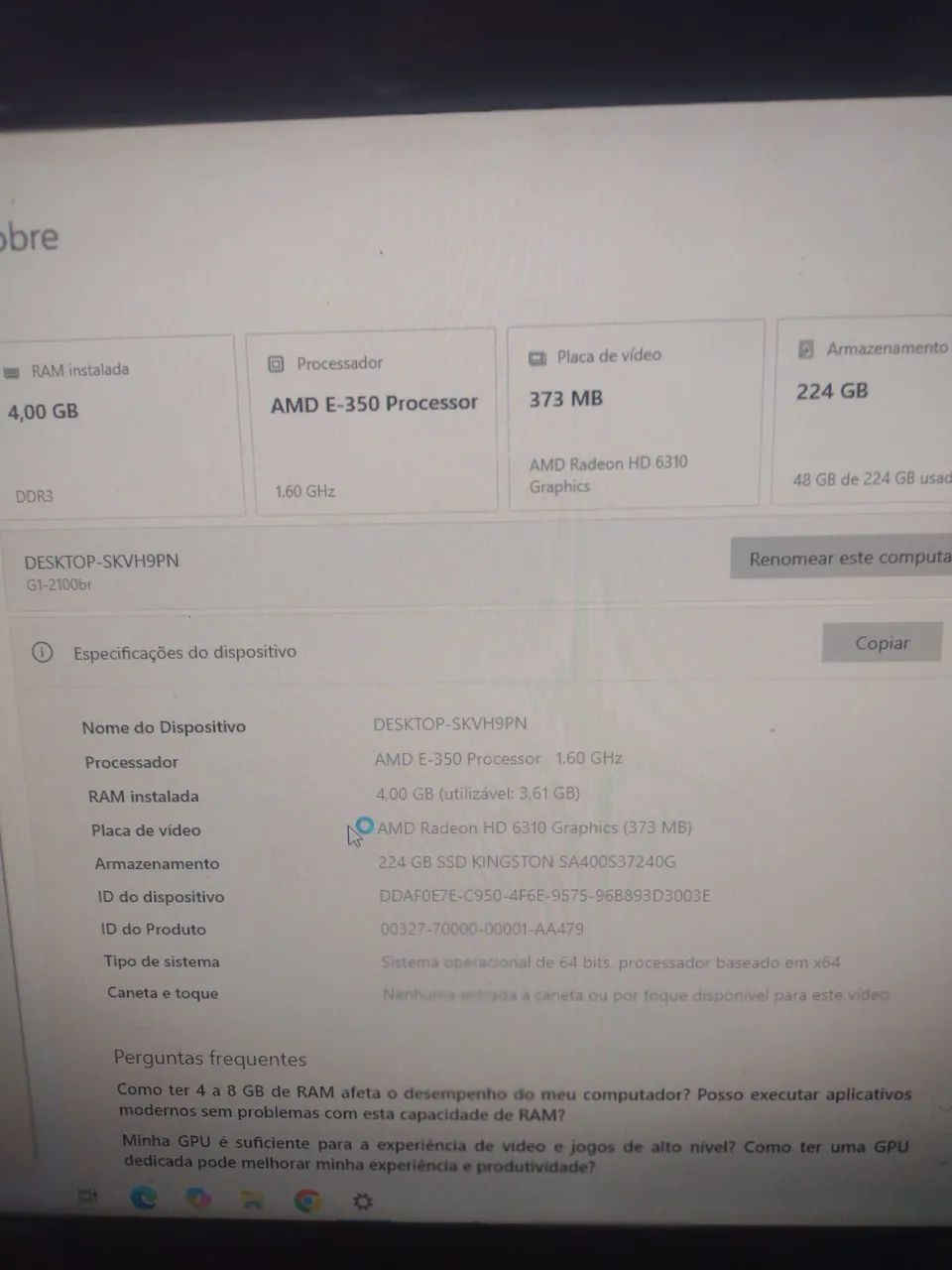 Computador ALL in one - Foto 2