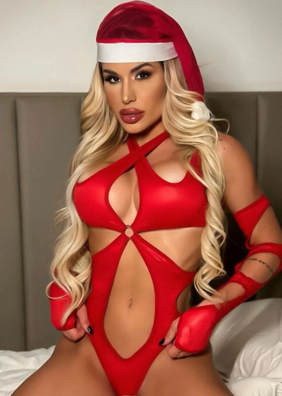 Conjunto mamãe noel completo Garota Veneno
