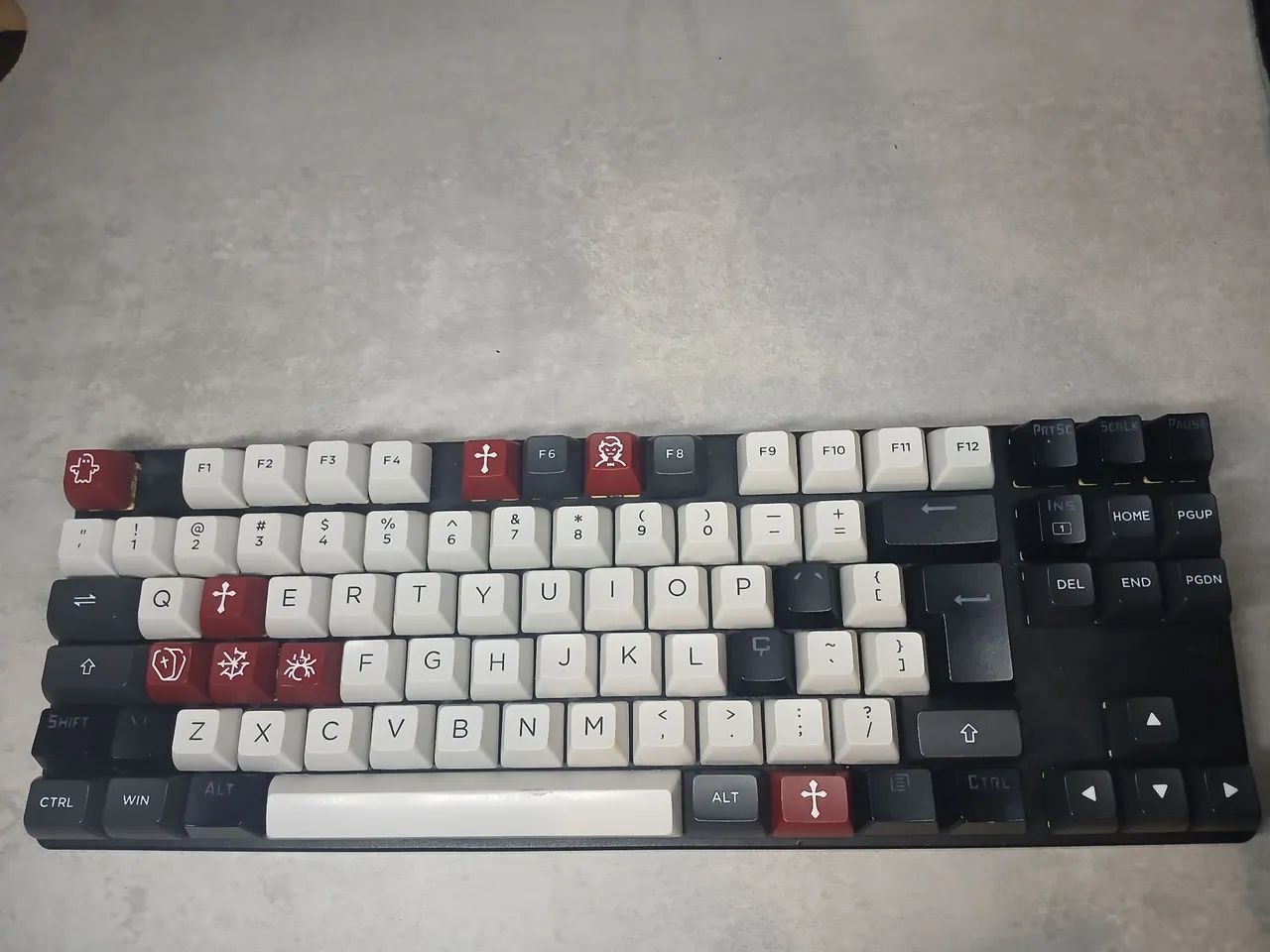 Teclado mecânico switch Cream Yellow V3 Pro