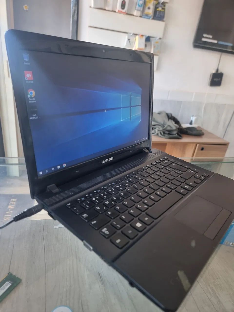 Notebook Samsung dual core 4gb ram 500hd - Foto 2