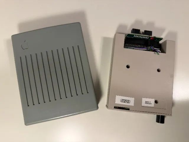 Drive Apple II /iic / IIe/ TK / clones Emulador Disco Gotek Oled+encoder +audio + case - Foto 5
