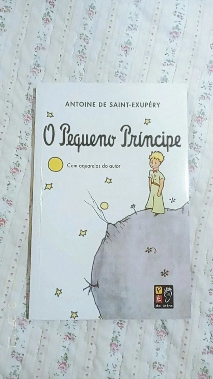 LIVRO O Pequeno Príncipe: Com Aquarelas do Autor - Editora: Pé da Letra