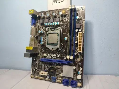Kit Intel Core i3-3220 + ASRock H61M-DGS + 6GB DDR3 - Foto 2
