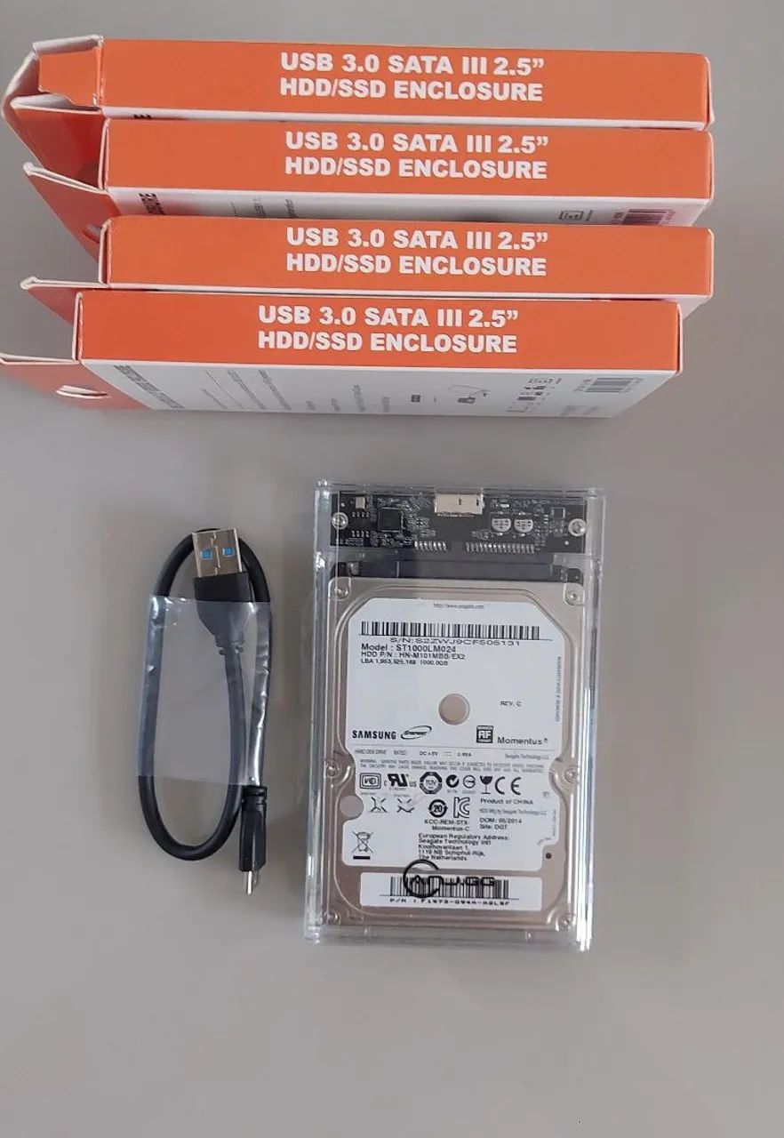 Hd externo 500 gb para jogos e computadores  - Foto 2