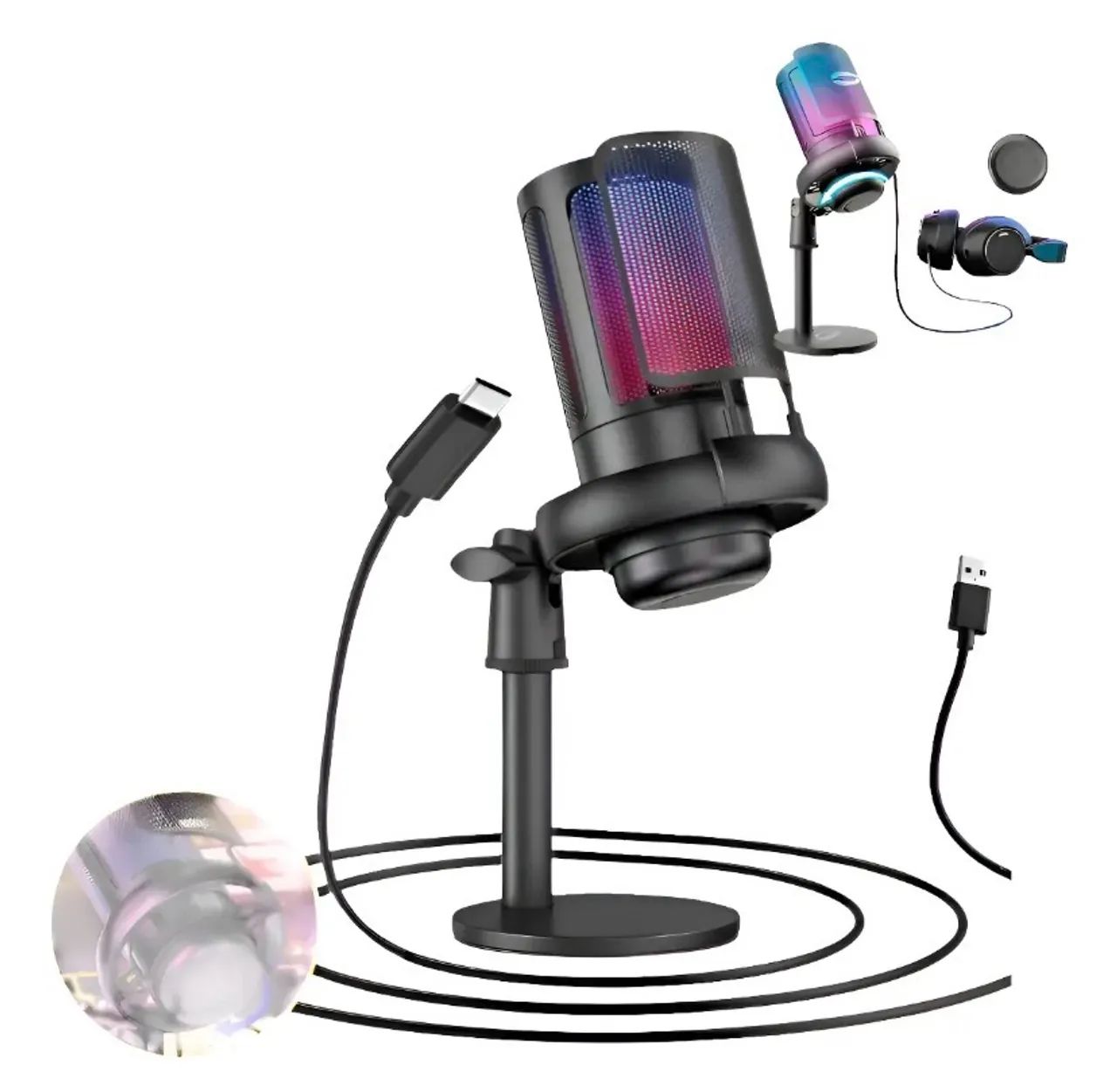 Microfone RGB - Foto 2