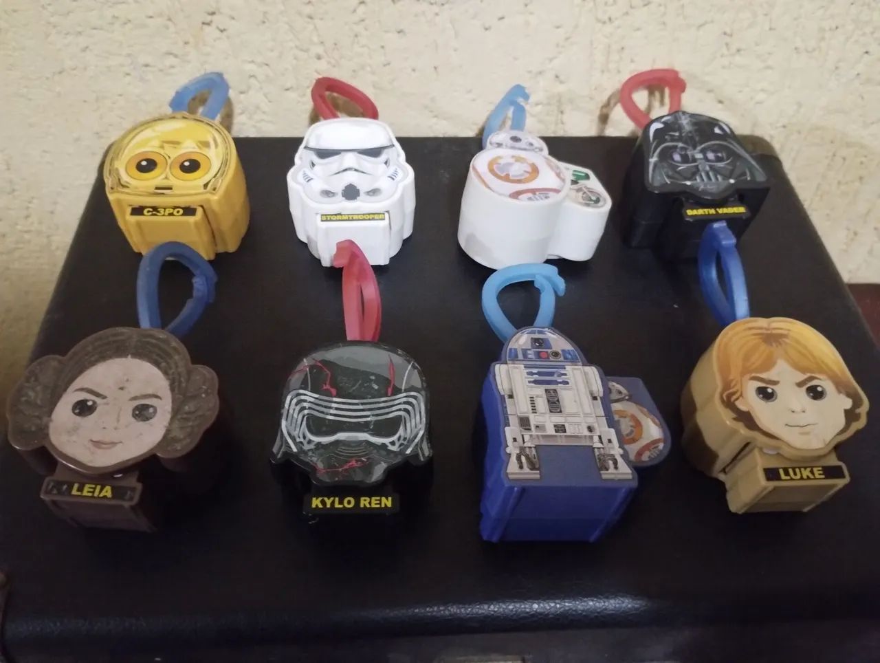 Coleção de Brinquedos Chaveiros Star Wars. - Foto 2