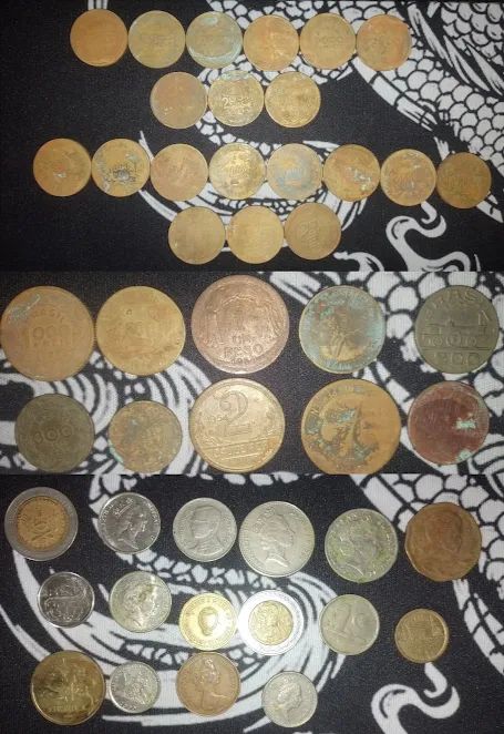 Coleção Numismática (150 Itens) notas e moedas - Foto 5