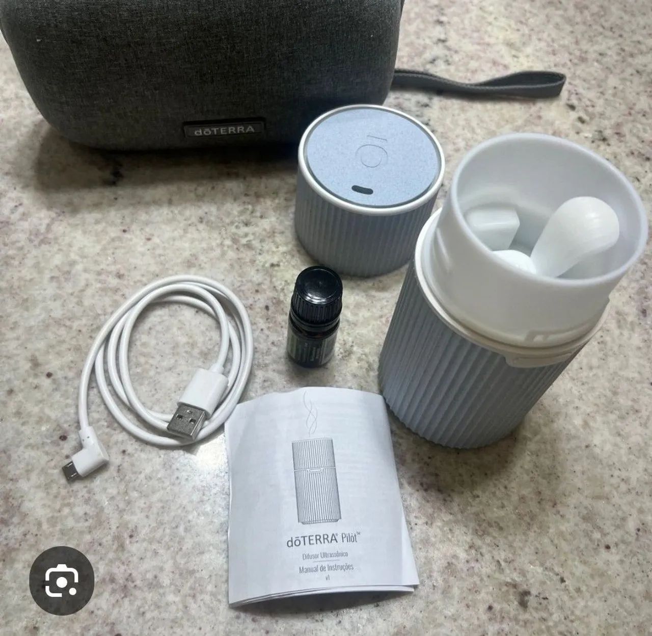 Difusor Portátil doTERRA Pilot Original - Estado de Novo