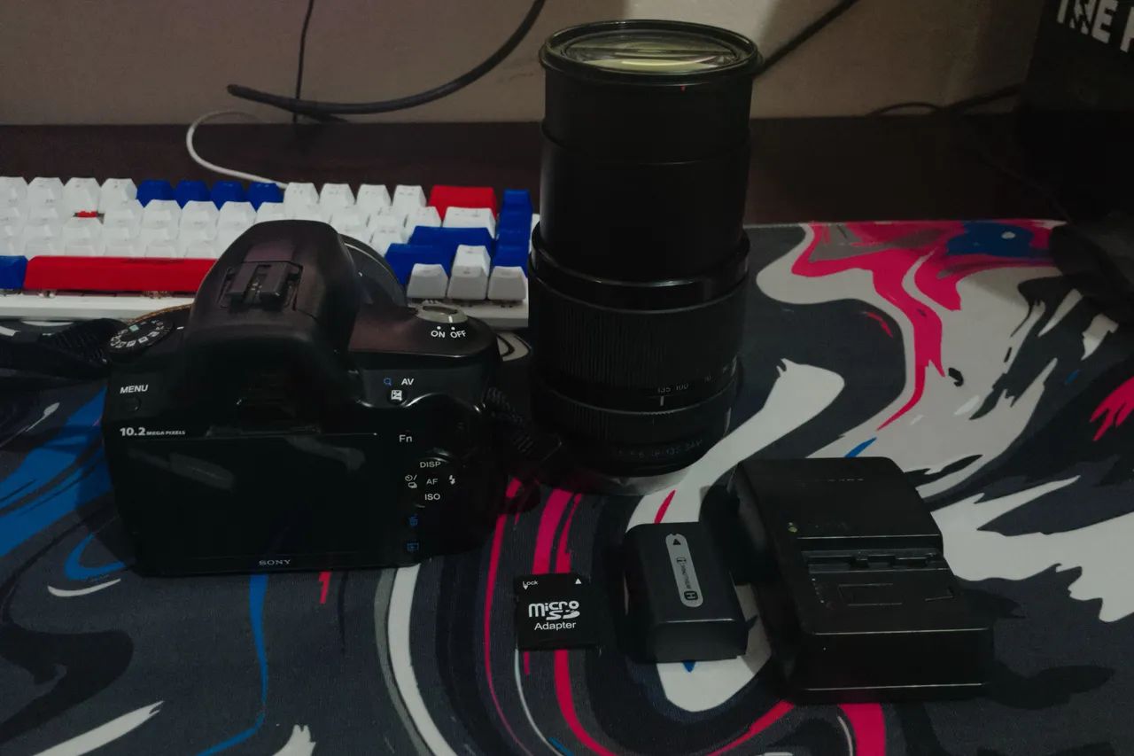 Câmera Sony Alpha a230 DSLR - Foto 3