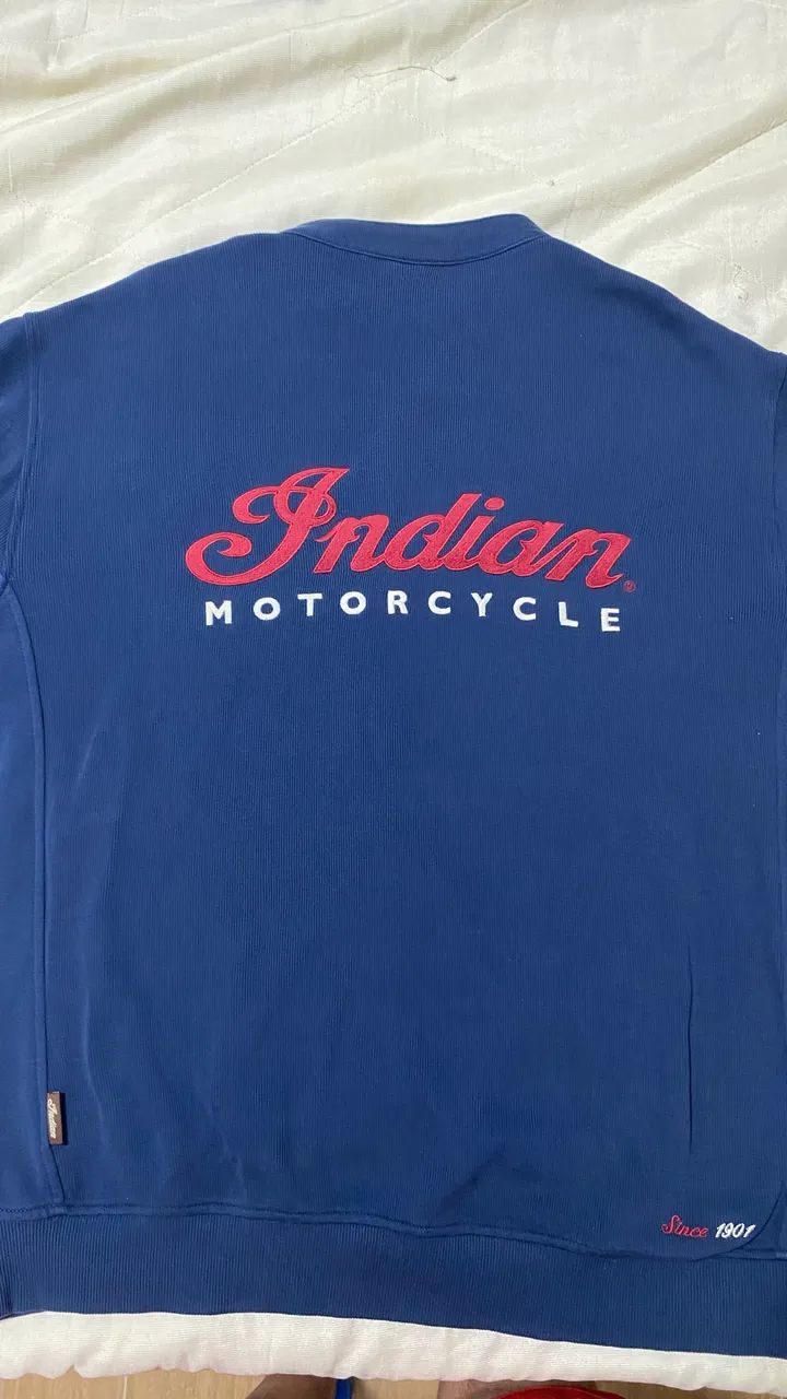 Jaqueta Indian Motorcycle Azul - Foto 4