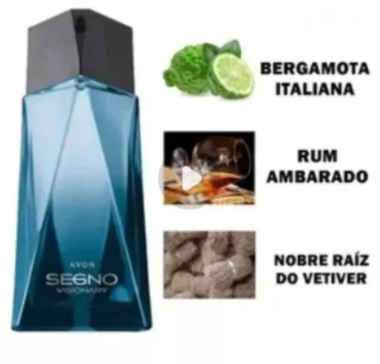 Avon Segno Visionary deo parfum masculino 100ml  - Foto 2
