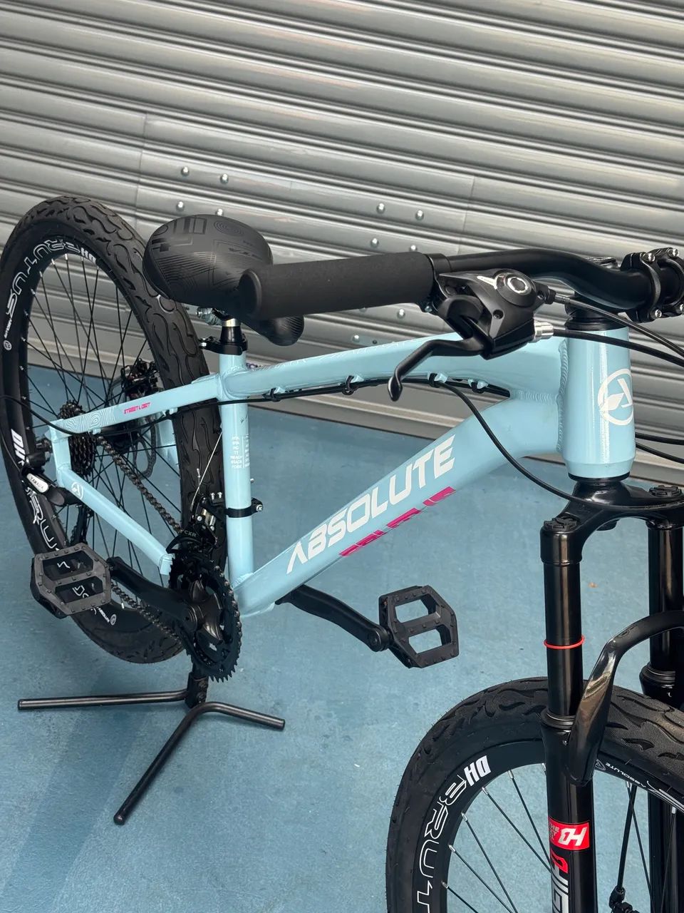 Bicicleta Aro 26 Absolute Brutus Azul  - Foto 5