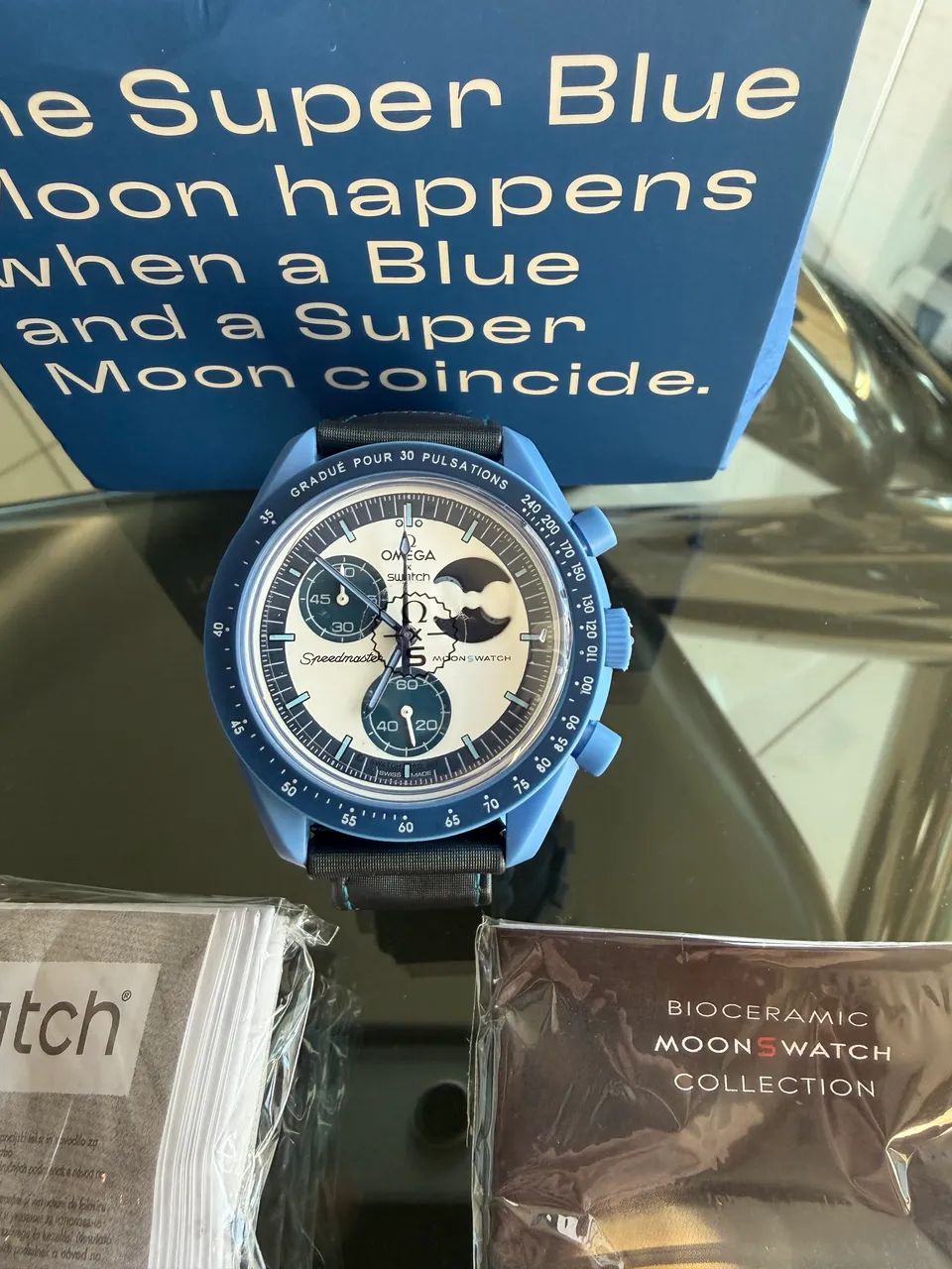 Relógio Ômega MoonSwatch
