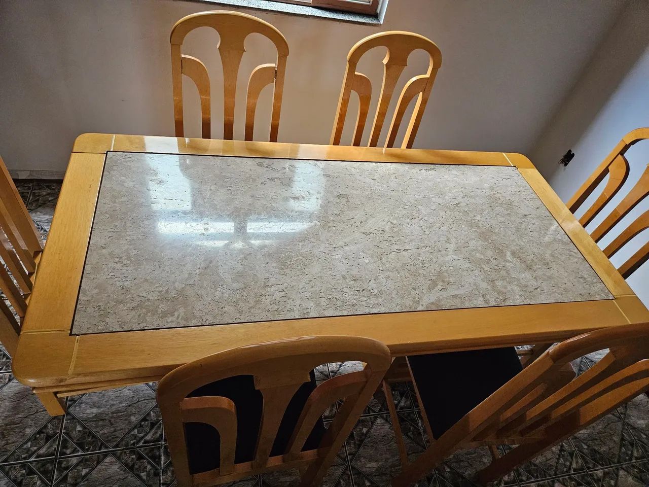 Mesa de jantar com 6 cadeiras - Foto 2