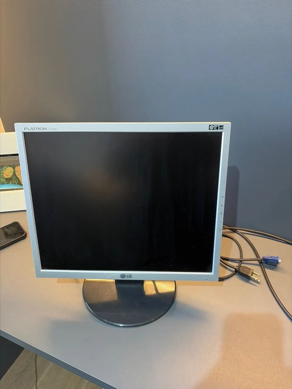 Monitor LCD G Flatron L1753T tela de 17 polegadas