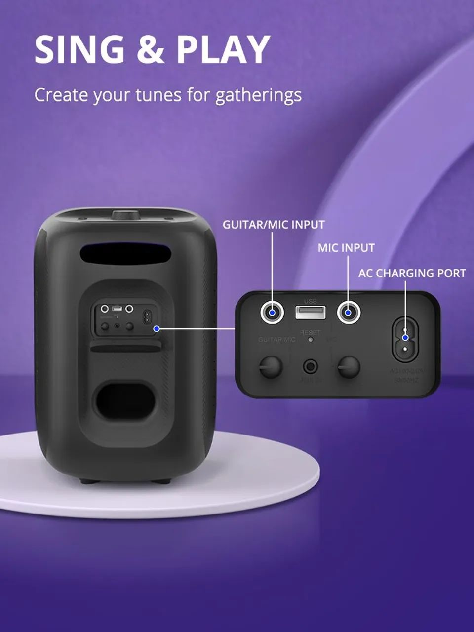 CAIXA TRONSMART HALLO PORTÁTIL  - Foto 3