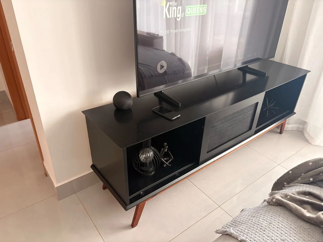 RACK PRETO, BEM CONSERVADO  - Foto 2