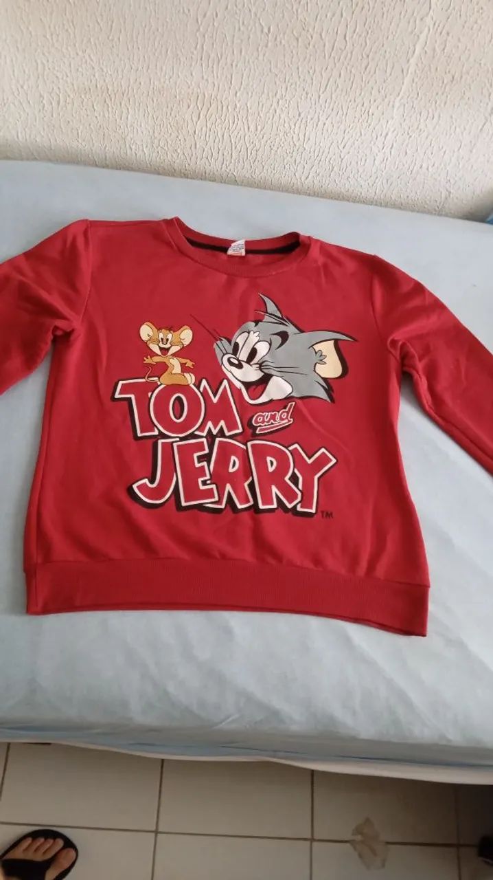 Suéter/Moletom Tom & Jerry 